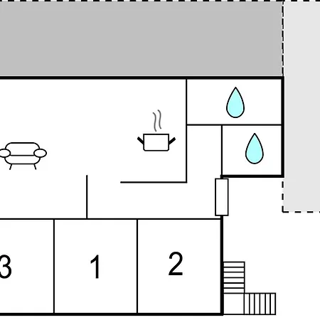 In With Kitchen Ferienhaus *